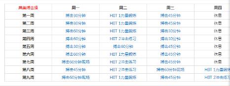 （莱美搏击）课程