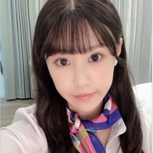 精选大罩杯网红模特朱可儿空姐套装