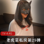 私房模特老虎菜原创系列第25弹健身教练张老师1V4.4G，油光黑丝蜜臀，快来下载！