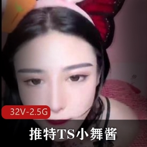 推特TS小舞酱团建COS超火合集4部曲32V2.5G，互动短视频下载