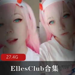 P站人气网红合集27V27.4G，洋妞EllesClub，二次元风格，魅惑绅士之选