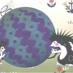 动画剪纸经典《刺猬背西瓜》两版合集12V1.2G，传统艺术与教育结合