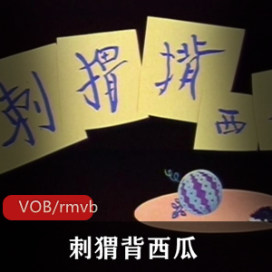 动画剪纸经典《刺猬背西瓜》两版合集12V1.2G，传统艺术与教育结合